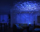 Il proiettore di luce stellare Ocean Wave di Govee (nella foto) uscirà a settembre 2025. (Fonte: Govee)