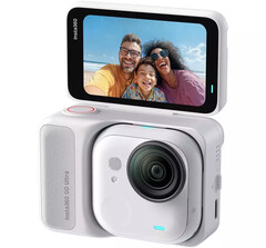 Insta360 Go Ultra in uno dei suoi due colori di lancio apparenti. (Fonte: Insta360 via Roland Quandt & WinFuture)