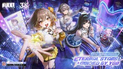 T.T. STAR è al centro della scena nella Dea della Vittoria: L'arte del 3.5 Anniversario di NIKKE, prima del concerto di domani al Tower Bridge di Londra.