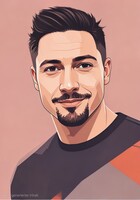 Immagine generata con Portrait Studio AI in modalità "Comic".