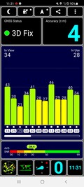 Ricezione GPS all'aperto