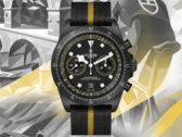 Il Tudor Pelagos FXD Chrono Yellow (nella foto) presenta una cassa proprietaria di 43 mm con finitura opaca in composito di carbonio. (Fonte: Tudor)