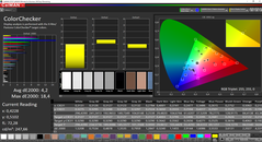 CalMAN ColorChecker calibrato