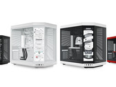 Hyte distribuisce Y70 Touch con un cavo riser PCIe 4.0 per l'installazione verticale della GPU. (Fonte: Hyte)