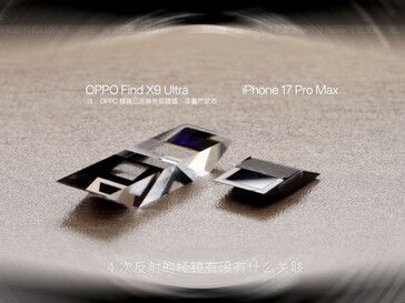 La fotocamera con zoom periscopico 4x dell'iPhone 17 Pro sembra piccola qui.