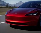 Il frontale della rinnovata Tesla Model 3 è uno dei cambiamenti più drastici all'estetica del veicolo. (Fonte: Tesla)