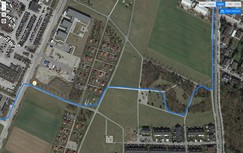 GPS test: Garmin Edge 520 – In bici attraverso un boschetto