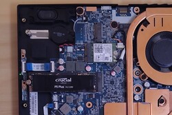 Crucial P5 e slot SSD libero