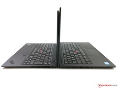 X1 Nano (left) vs. X1 Carbon G7 (a destra)