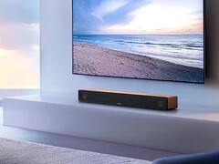 La soundbar JVC Kenwood TH-WD05 offre un suono surround e un dialogo chiaro grazie ai diffusori a cono in legno. (Fonte: JVC Kenwood)