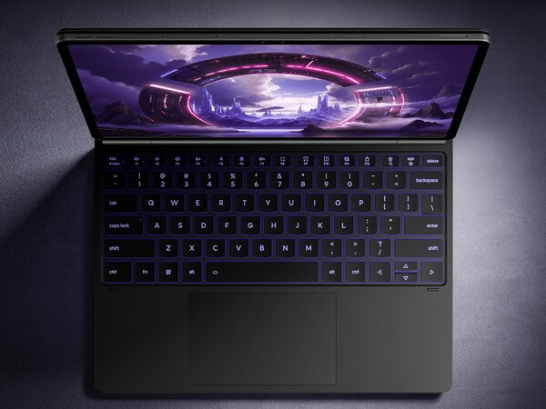 La tastiera opzionale di Lenovo Y900 13 ha una retroilluminazione RGB e un trackpad.