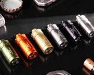 La torcia Tank007 E25 EDC è disponibile in sei colori.