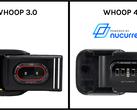Una batteria indossabile con la vecchia tecnologia di ricarica NFC (a sinistra) contro una con il nuovo sistema di NuCurrent. (Fonte: NuCurrent)