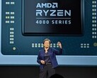 Lisa Su durante la presentazione dei modelli Ryzen 4000 Mobile