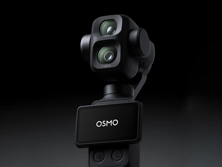 L'Osmo Pocket 4P ha una fotocamera con teleobiettivo 3x e un obiettivo primario da 1 pollice.