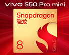 Il Vivo S50 Pro mini sarà uno dei primi smartphone alimentati da Snapdragon 8 Gen 5 quando sarà lanciato sul mercato. (Fonte immagine: Vivo - modificato)