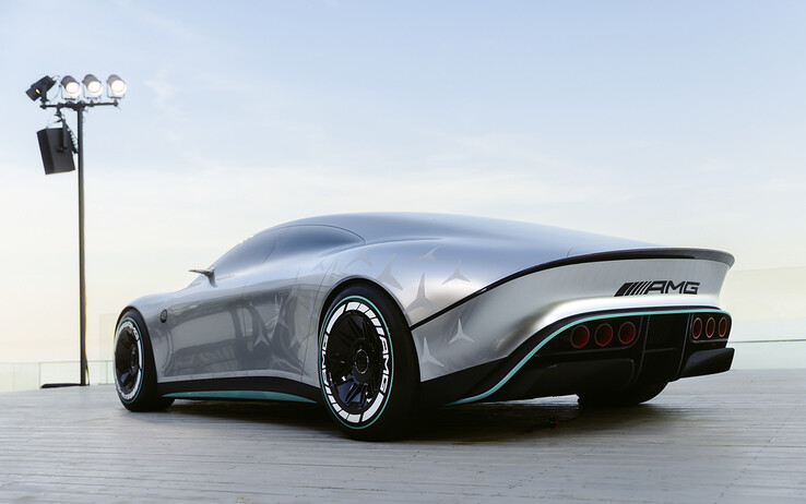 La concept car Mercedes Vision AMG. (Fonte: Mercedes-AMG)