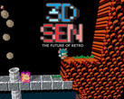 schermata dell'emulatore NES 3dSen con logo (Fonte immagine: Steam, Geod Studio con modifiche)