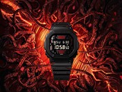 Casio G-Shock DW-5600STT-1JR Stranger Things collab. (Fonte: Casio)