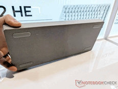 Fondo in calcestruzzo Keychron K2 HE (fonte: Notebookcheck/Stephen Pereyra)