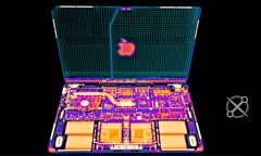 Il MacBook Pro da 14 pollici più economico ha una sola ventola invece di due. (Immagine: iFixit / Creative Electron)