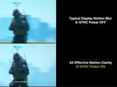 Nvidia mostra la sua tecnologia G-Sync Pulsar in Counter Strike 2 (fonte immagine: Nvidia via YT)