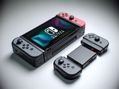Rendering non ufficiale di Nintendo Switch 2 Joy-Cons (Fonte immagine: Generato con DALL-E 3)