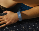 La nuova fascia fitness Halo di Rogbid (nella foto) è dotata di quattro cinturini intercambiabili in nylon e silicone di vari colori. (Fonte: Rogbid)