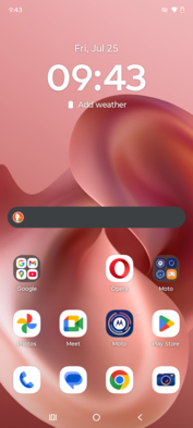 Software del Motorola Moto G86
