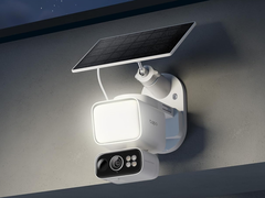 La telecamera di sicurezza Tapo C615F di TP-Link (nella foto) ha un proiettore integrato. (Fonte: TP-Link)