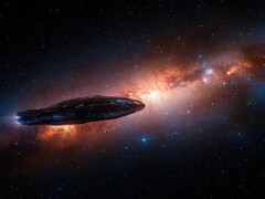 Un&#039;immagine che mostra una nave aliena di forma piatta. (Fonte immagine: tugkiara, Adobe Stock)