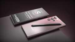 Il Galaxy S22 Ultra. (Fonte: Samsung)