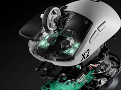 Vista esplosa del modello originale Logitech G Pro X2 Superstrike.