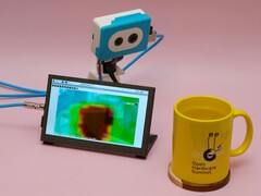 Vista termica di una tazza calda (Fonte immagine: Adafruit)