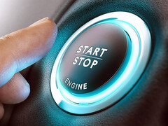 Il pulsante start-stop del motore Toyota. (Fonte: Toyota)
