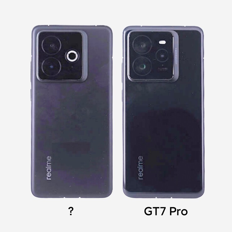 Il prossimo smartphone di Realme si mostra con una gobba della fotocamera diversa da quella del GT 7 Pro.  (Fonte: Digital Chat Station via Weibo)
