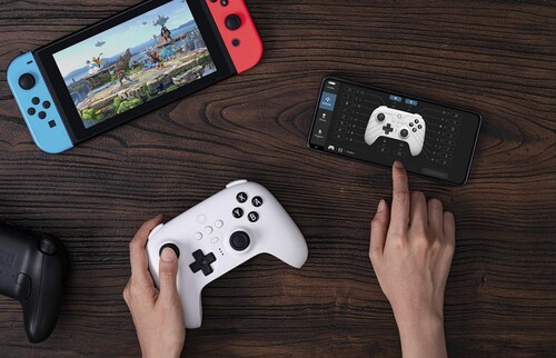 8BitDo ha un'applicazione per Android, Windows e iOS che consente di personalizzare gli ingressi del controller Ultimate. (Fonte: 8BitDo)