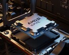 Un processore server AMD Epyc inserito nel suo socket.