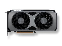 AMD Radeon RX 9070 GRE &quot;Reference Design&quot;, qui raffigurata, non sarà disponibile per la vendita. (Fonte: AMD Cina)