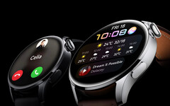 La serie Huawei Watch4 potrebbe essere composta da quattro varianti, la serie Watch 3 nella foto. (Fonte: Huawei)