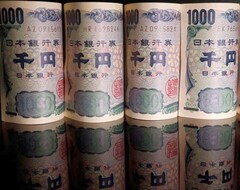 Banconote giapponesi (Fonte: Reuters)