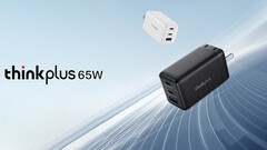 Lenovo lancia il caricabatterie ThinkPlus 65W GaN con tre porte in Cina (Fonte immagine: Lenovo [modificato])