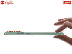 Il Moto X70 Air sarà lanciato in Cina nell&#039;ottobre 2025. Nella foto: la foto teaser del telefono sottile. (Fonte: Lenovo)