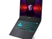 MSI Cyborg 15 AI e Cyborg 14 sono dotati di WASD, barra spaziatrice e tasti di accensione traslucidi. (Fonte: MSI)