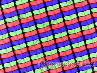 Nitido array di subpixel RGB con supporto WACOM