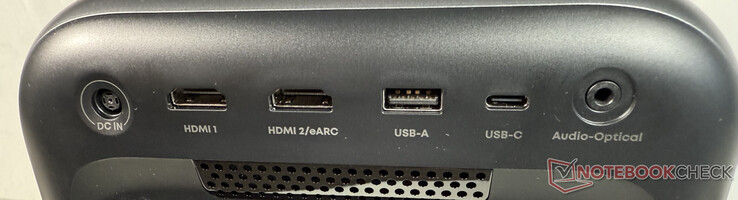 Connessioni su Nebula X1, incluso HDMI 2.1