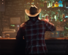 Uno screengrab di Wolverine in flanella e cappello da cowboy dal trailer di annuncio di Marvels Wolverine (fonte immagine: PlayStation YT)