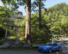 Uno screengrab che mostra il rendering di Forza Horizon 6 di un punto di riferimento giapponese