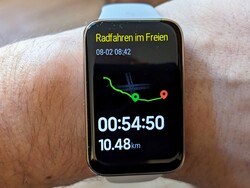 In recensione: Xiaomi Smart Band 7 Pro. Dispositivo di prova fornito da Xiaomi Germania.