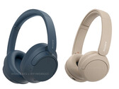 I modelli Sony WH-CH520 e WH-CH720N dovrebbero essere disponibili in più colori. (Fonte: @OnLeaks &amp; 91mobiles)